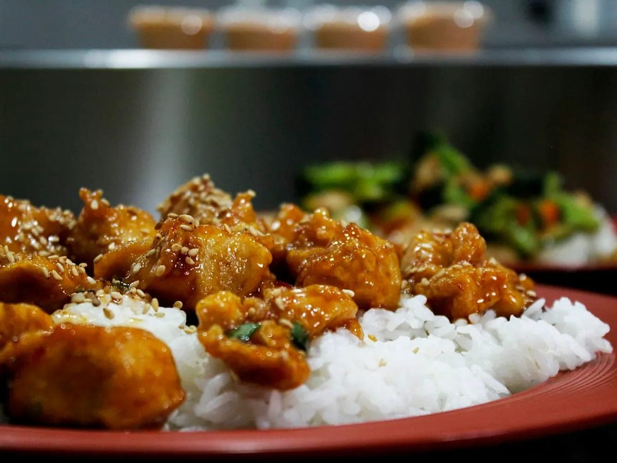 Crispy Sesame Chicken Bowl
