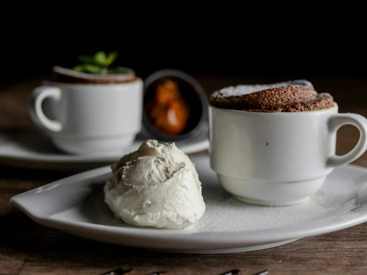 Chocolate Hazelnut Mug Cake